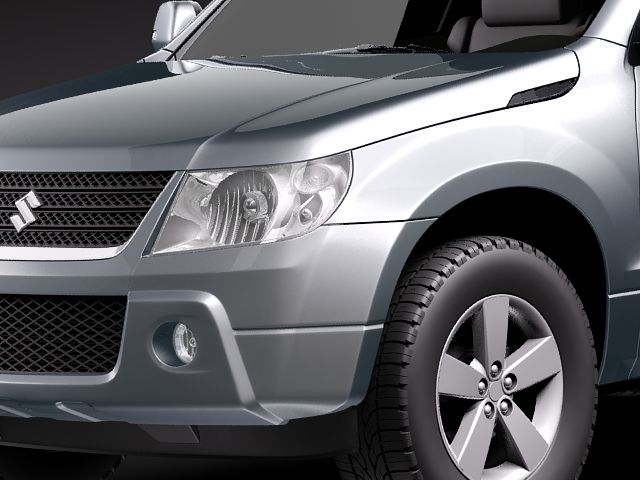 Suzuki Grand Vitara 3door 3D Model 3D model_2