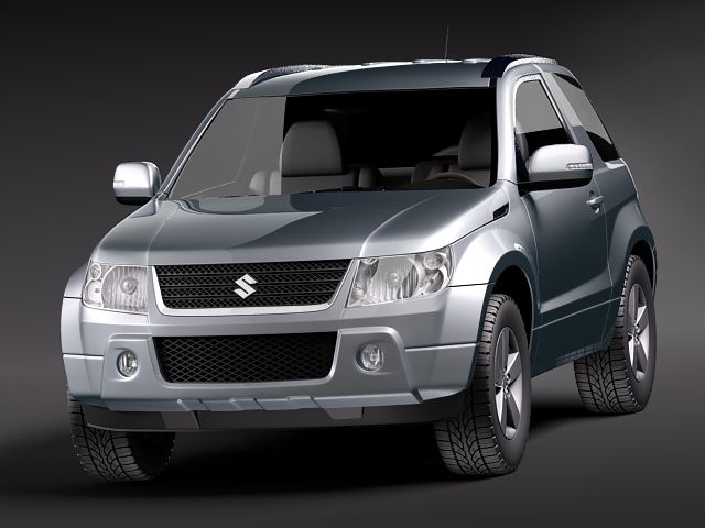 Suzuki Grand Vitara 3door 3D Model 3D model_1