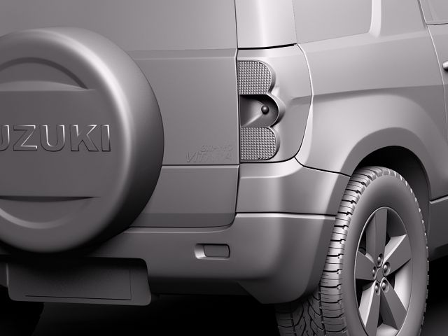 Suzuki Grand Vitara 3door 3D Model 3D model_10
