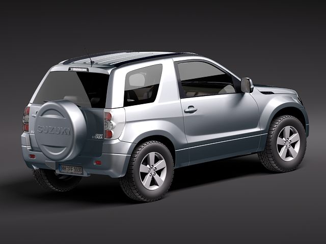 Suzuki Grand Vitara 3door 3D Model 3D model_4