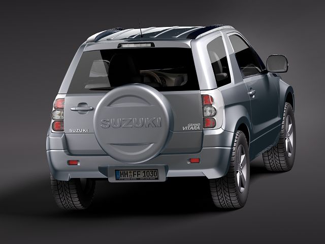 Suzuki Grand Vitara 3door 3D Model 3D model_5