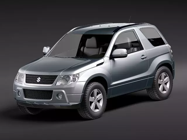 Suzuki Grand Vitara 3door 3D Model 3D model_0