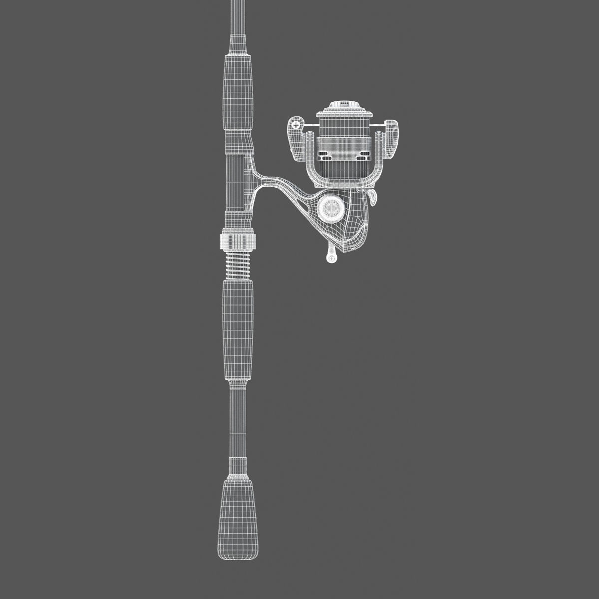 Fishing Pole 3D model_12