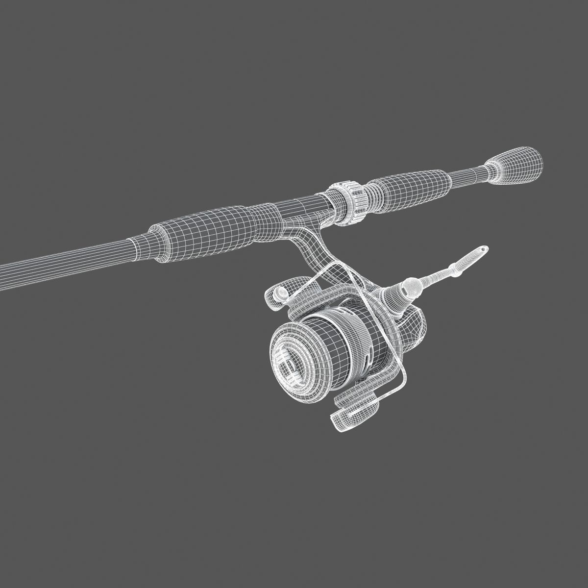 Fishing Pole 3D model_18