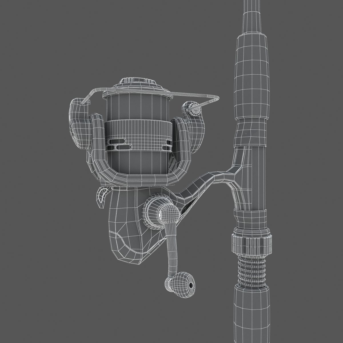 Fishing Pole 3D model_15