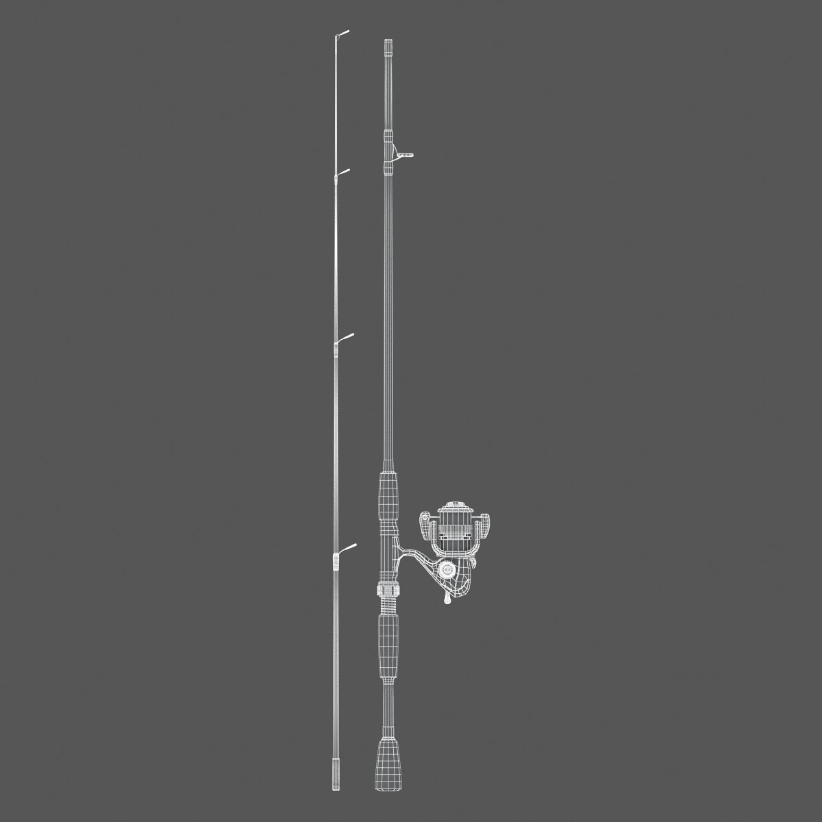 Fishing Pole 3D model_11