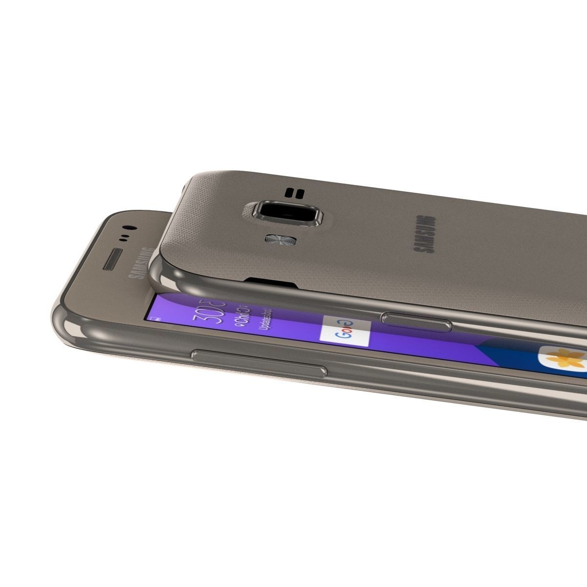Samsung Galaxy J2 2017 Gold 3D model_6