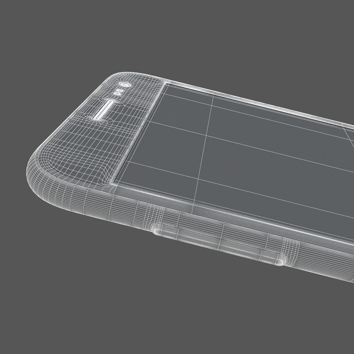 Samsung Galaxy J2 2017 Gold 3D model_23