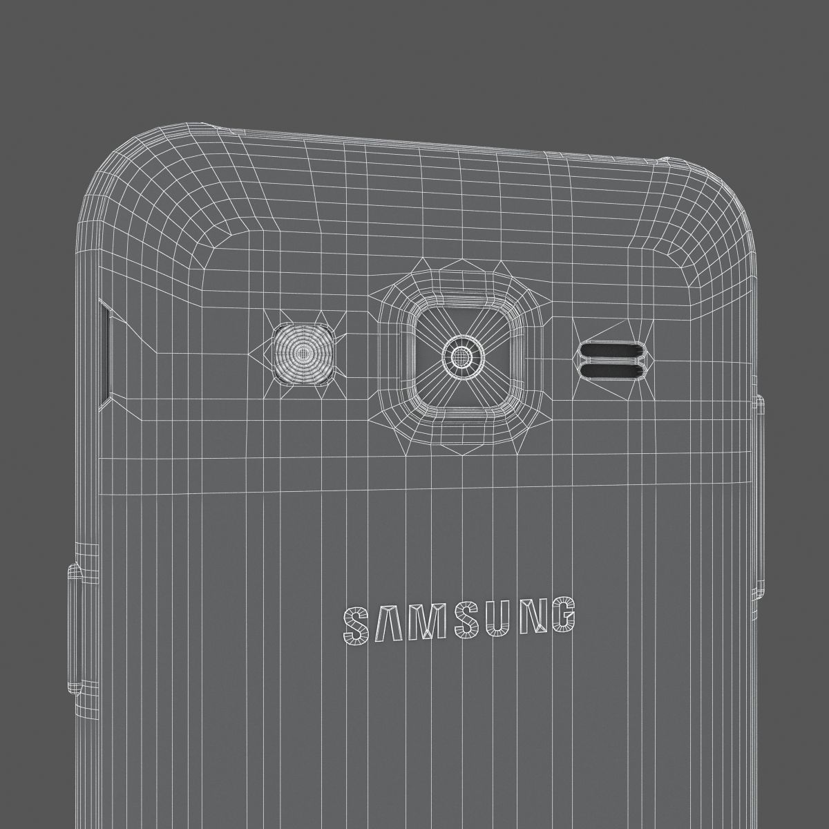 Samsung Galaxy J2 2017 Gold 3D model_14