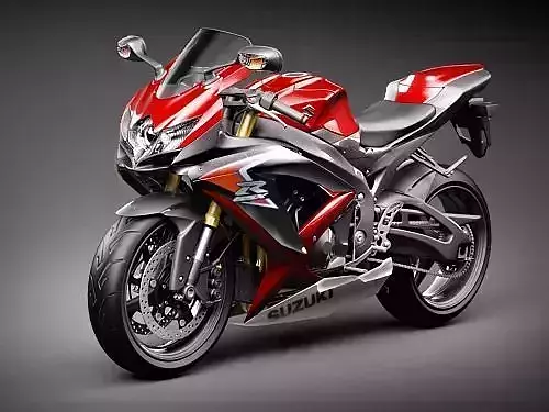 Suzuki GSX-R 600 3D model
