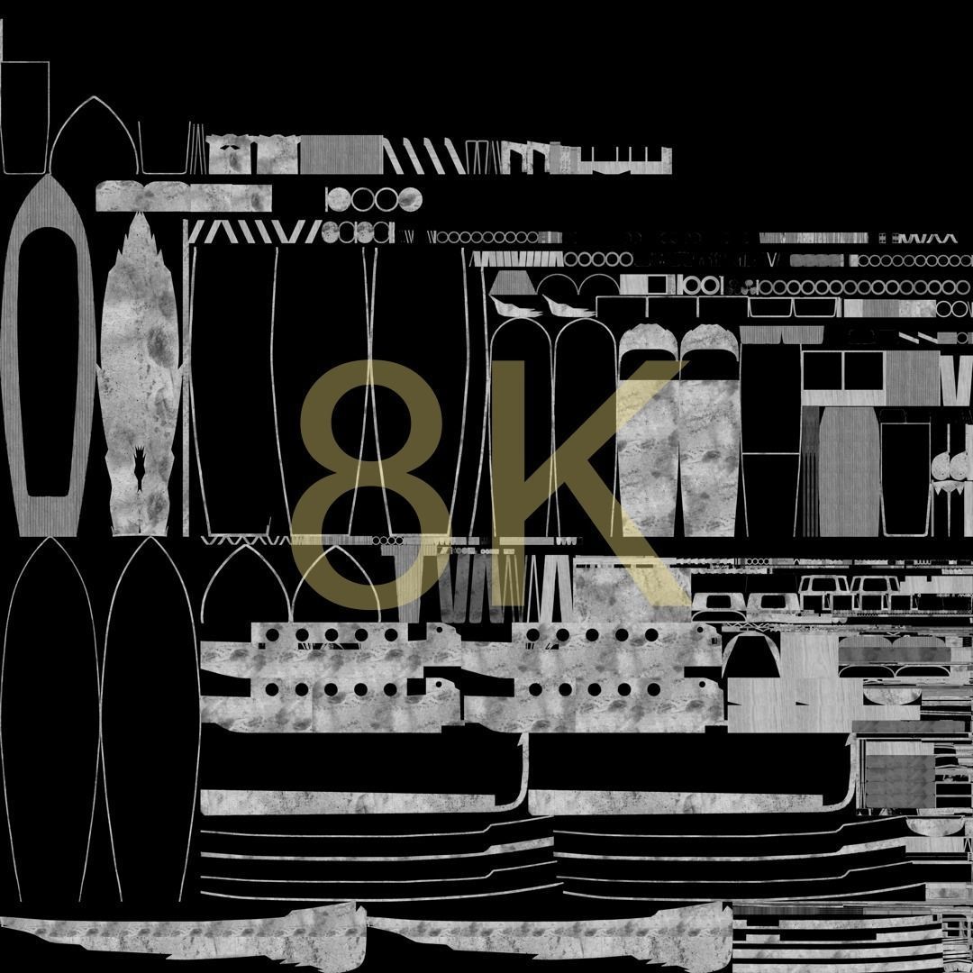 Motorboat WW2 Italian Navy Low-poly 3D model_40