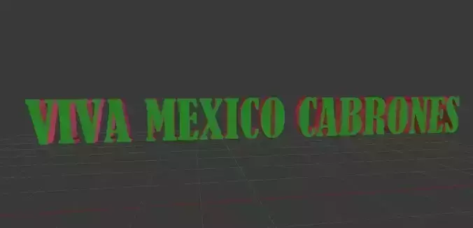 Letras Viva Mexico