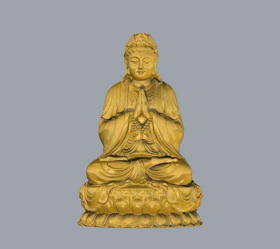 Pemdant Buddha 3D print model