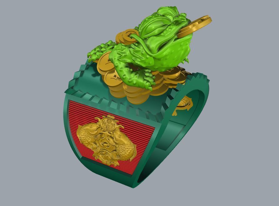RIng Fog 3D print model_1