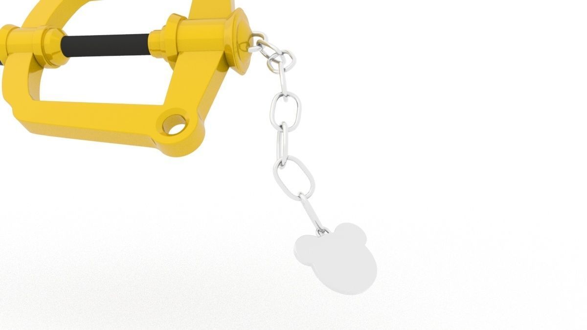 Original Sora Keyblade Free 3D model_3