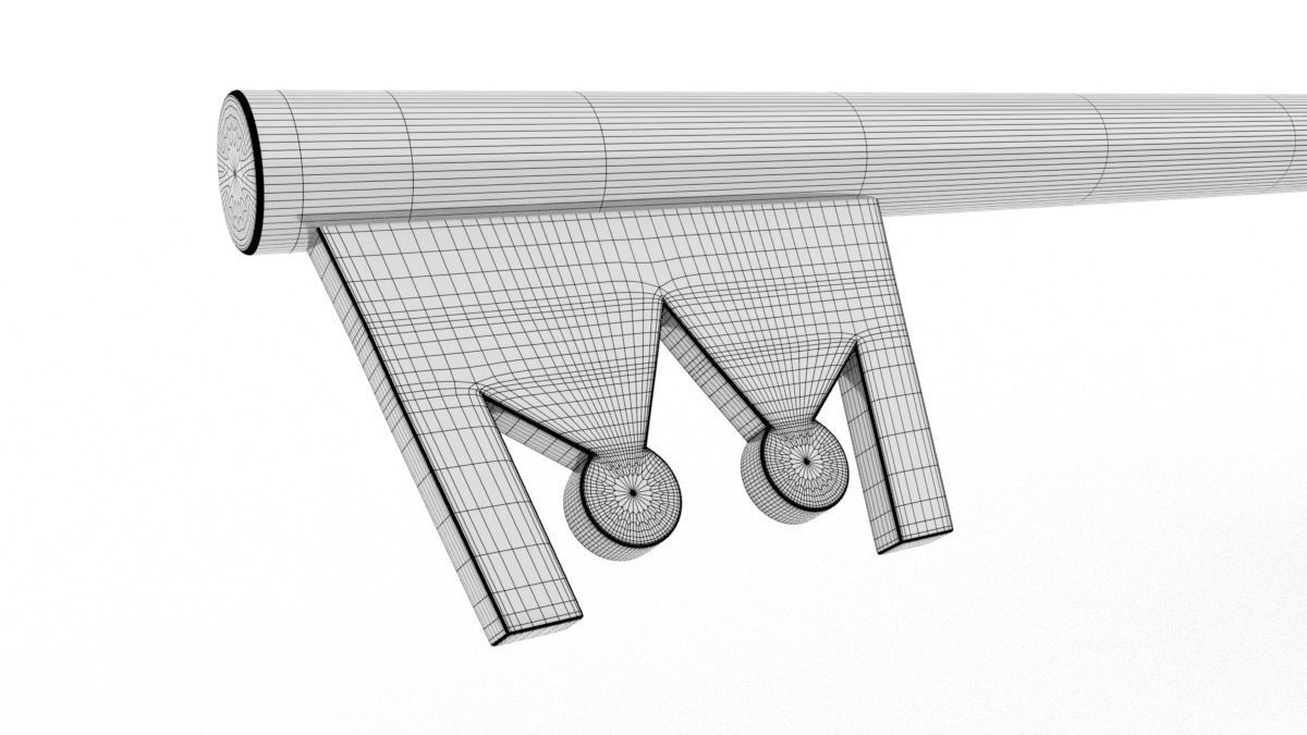 Original Sora Keyblade Free 3D model_7