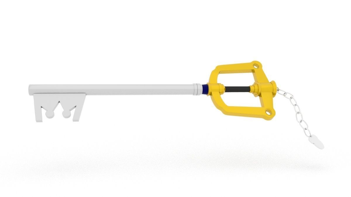 Original Sora Keyblade Free 3D model_4
