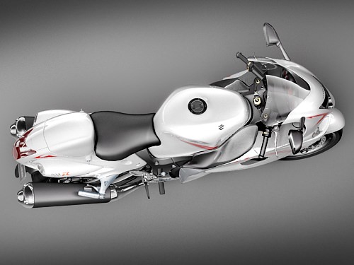 Suzuki Hayabusa 3D model_10