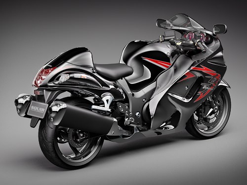 Suzuki Hayabusa 3D model_12