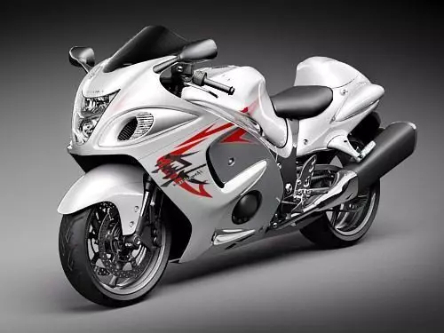 Suzuki Hayabusa 3D model_0
