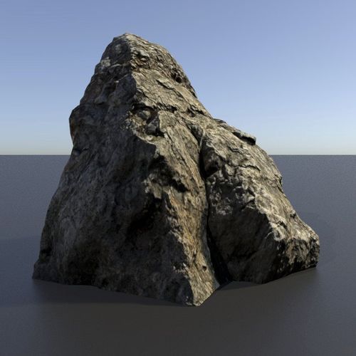 Scanned 3D Rock Assets Rock 01 3D model