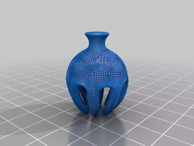 Hemisphere Vase 1 3D print model_0