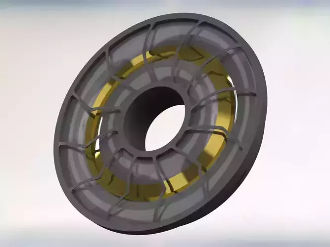 Headphone speaker - ring radiator type 3D model
