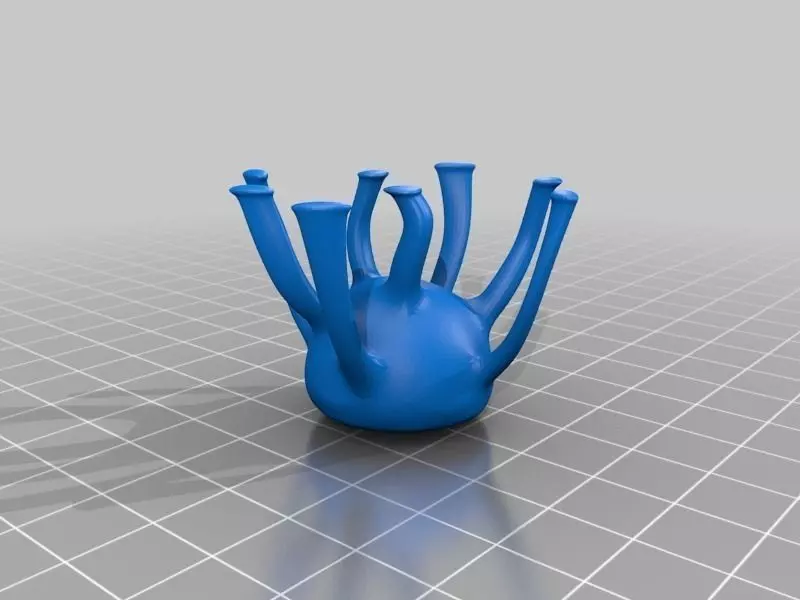 Hemisphere Vase 5 3D print model_0