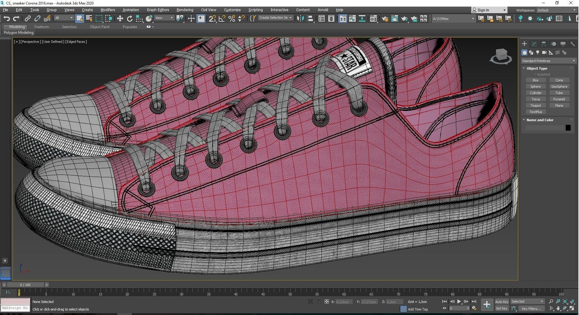 Converse All Star 3D model_7