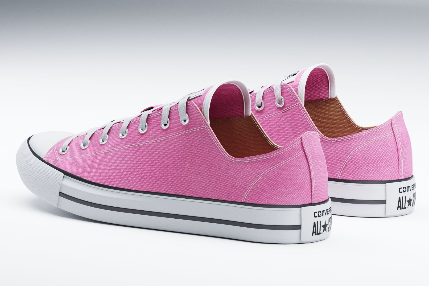 Converse All Star 3D model_1