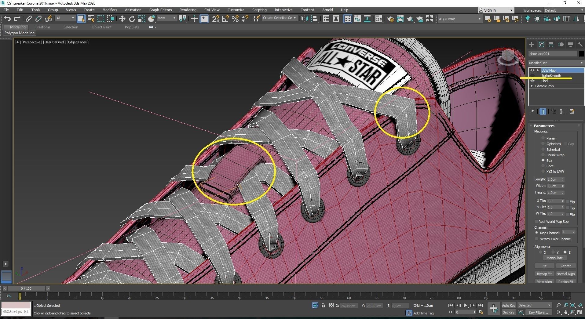 Converse All Star 3D model_11