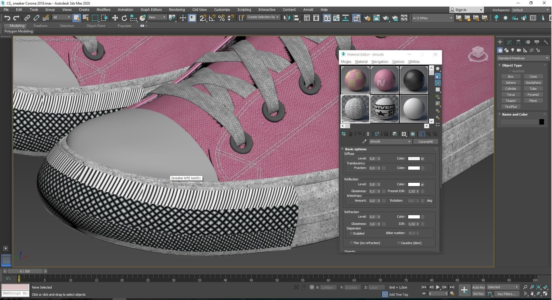 Converse All Star 3D model_6