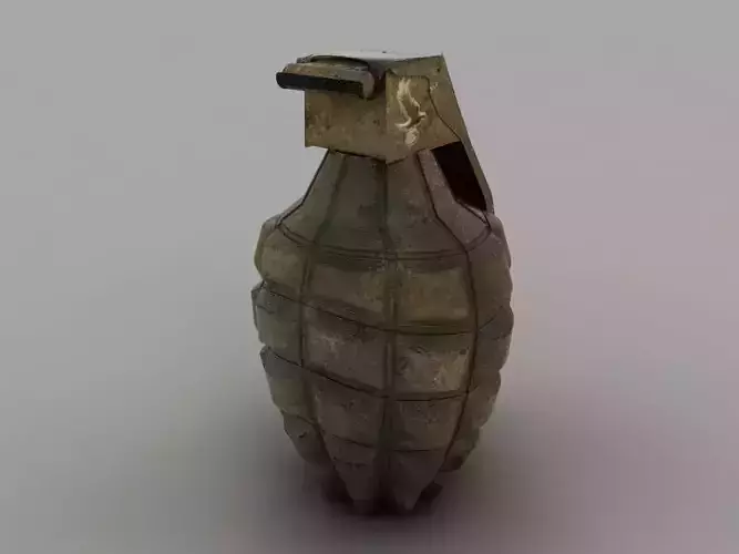 Hand Grenade MK 3D model