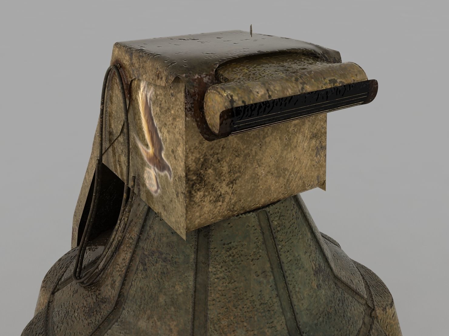 Hand Grenade MK 3D model_4