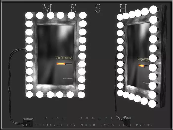 BULB FRAME with WIRED Low-poly 3D model_0