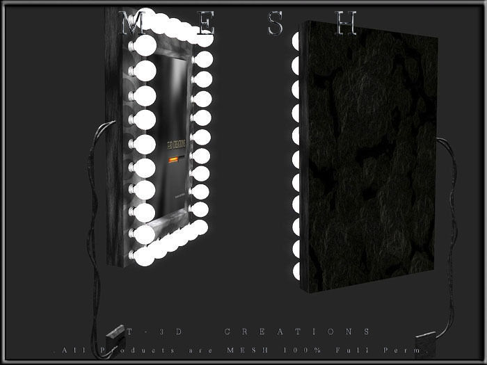 BULB FRAME with WIRED Low-poly 3D model_2