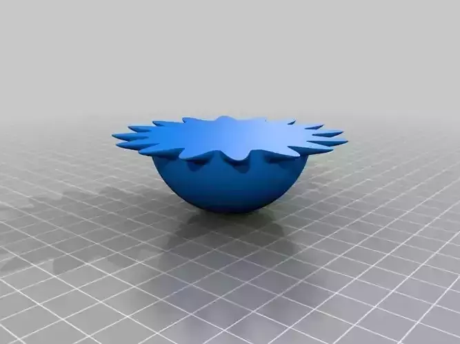 Hemisphere Bowl 3D print model