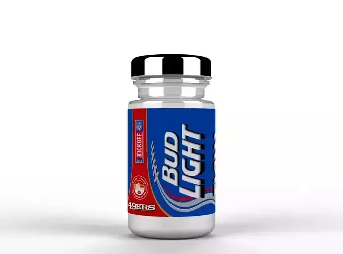 Bottle Rendering Free 3D model