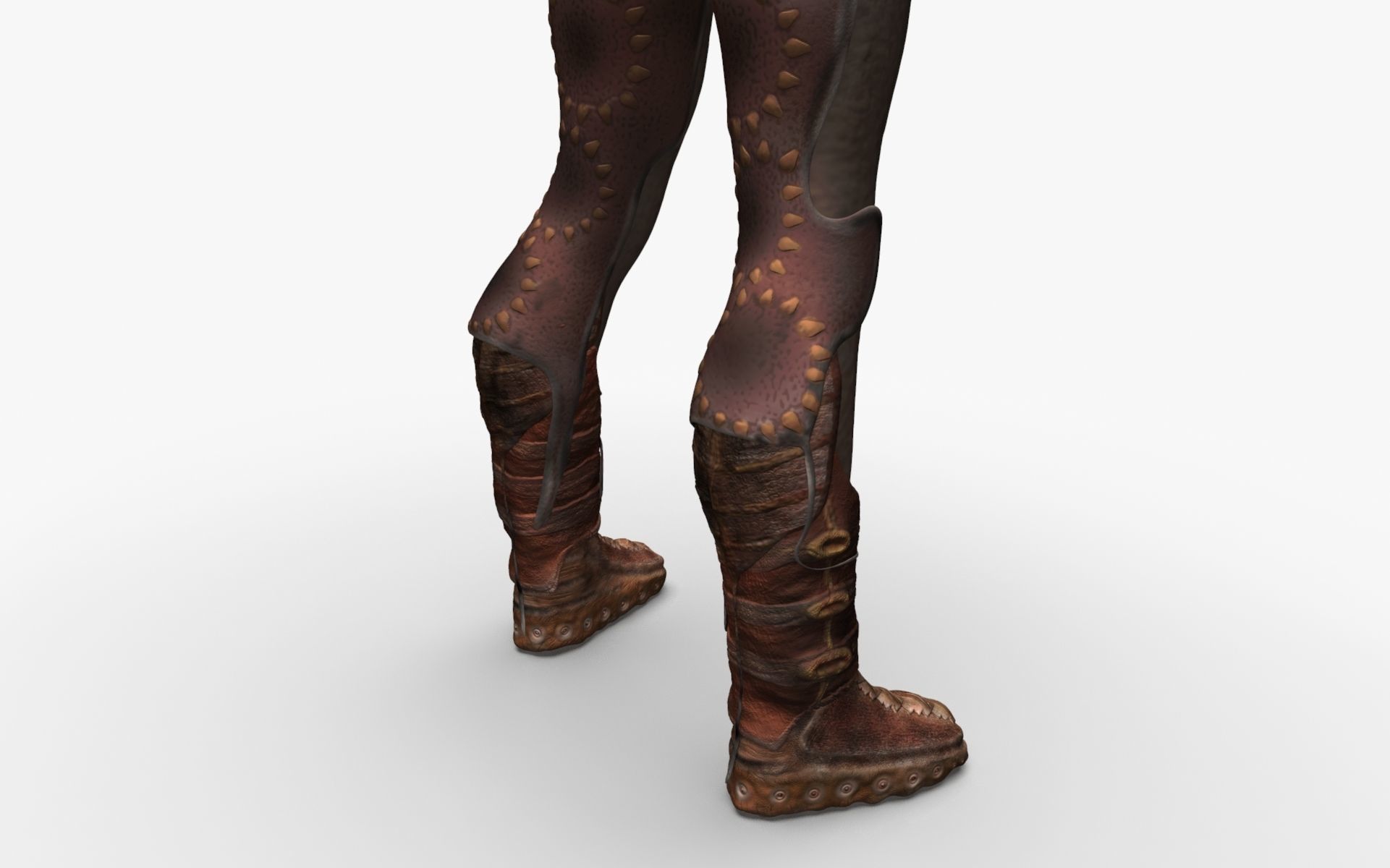 Soldier Game Character High poly 3D model_11