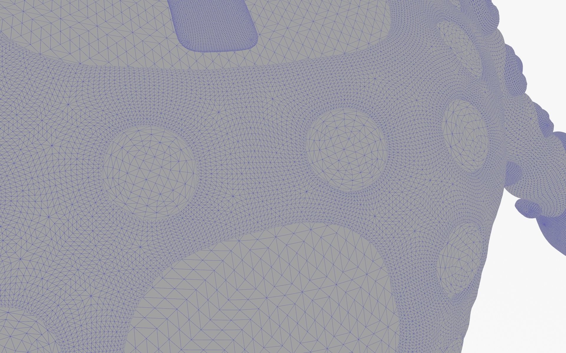 Soldier Game Character High poly 3D model_17