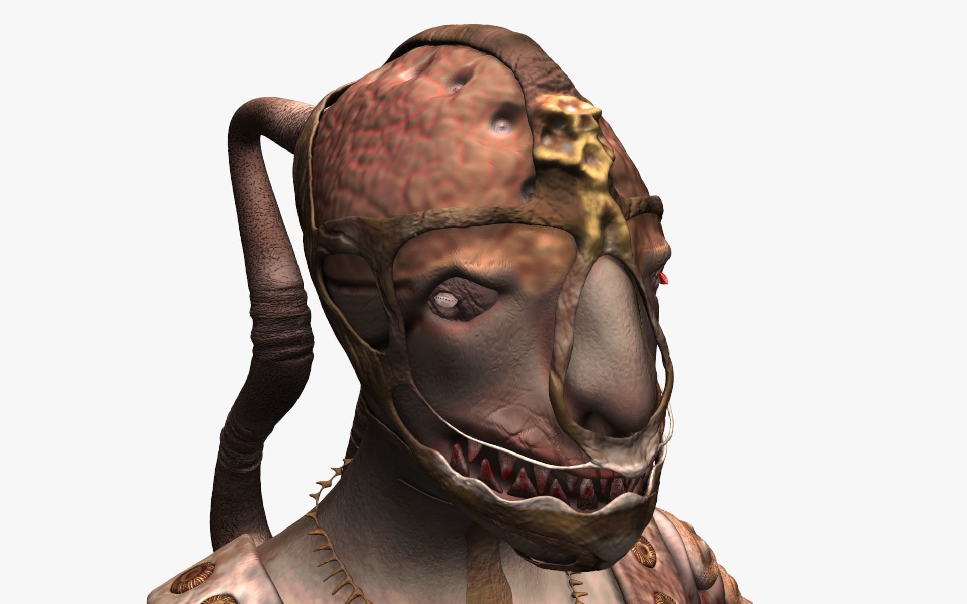 Soldier Game Character High poly 3D model_6