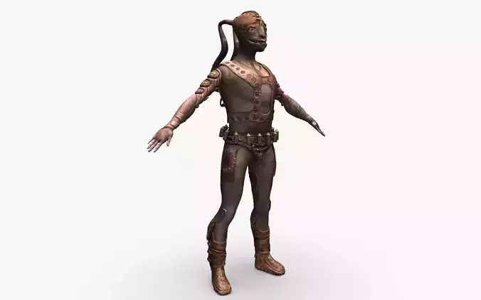 Soldier Game Character High poly