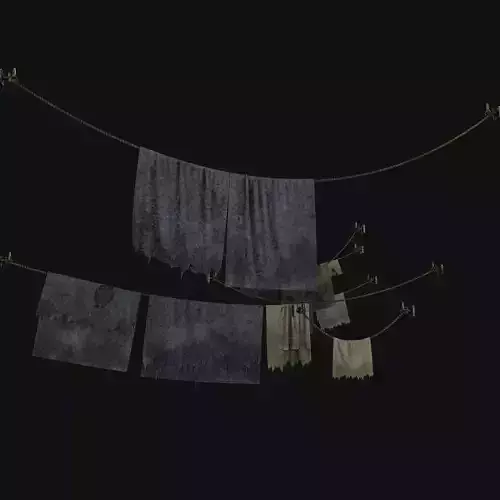 Dirt cloth 3D model