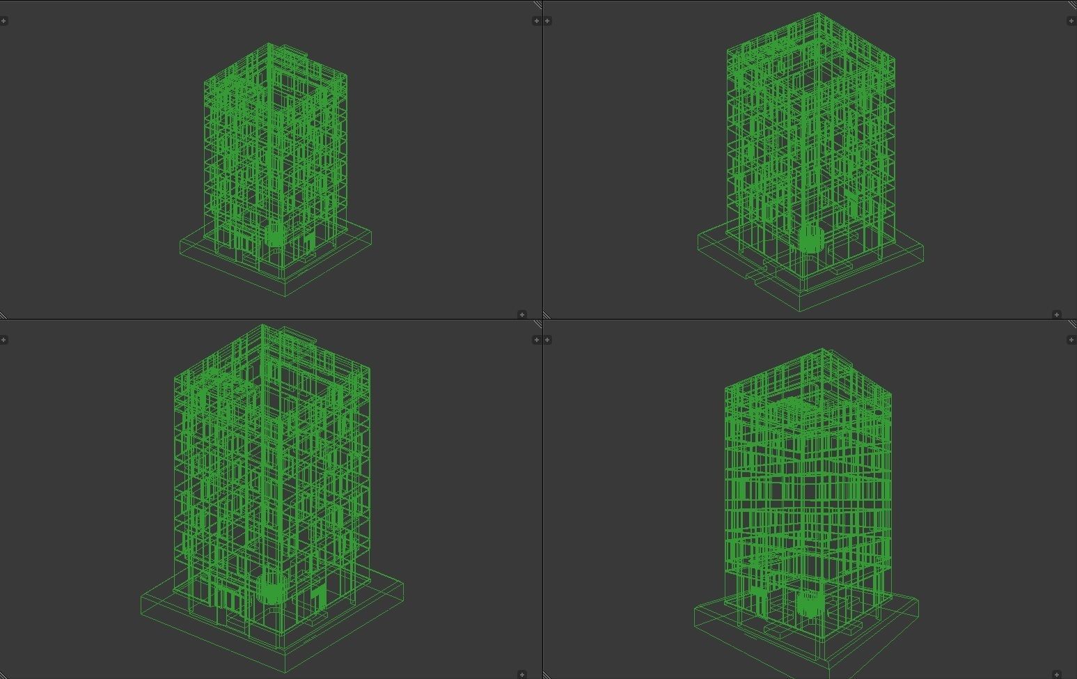 Desk lamp - Citylife style 3D print model_11