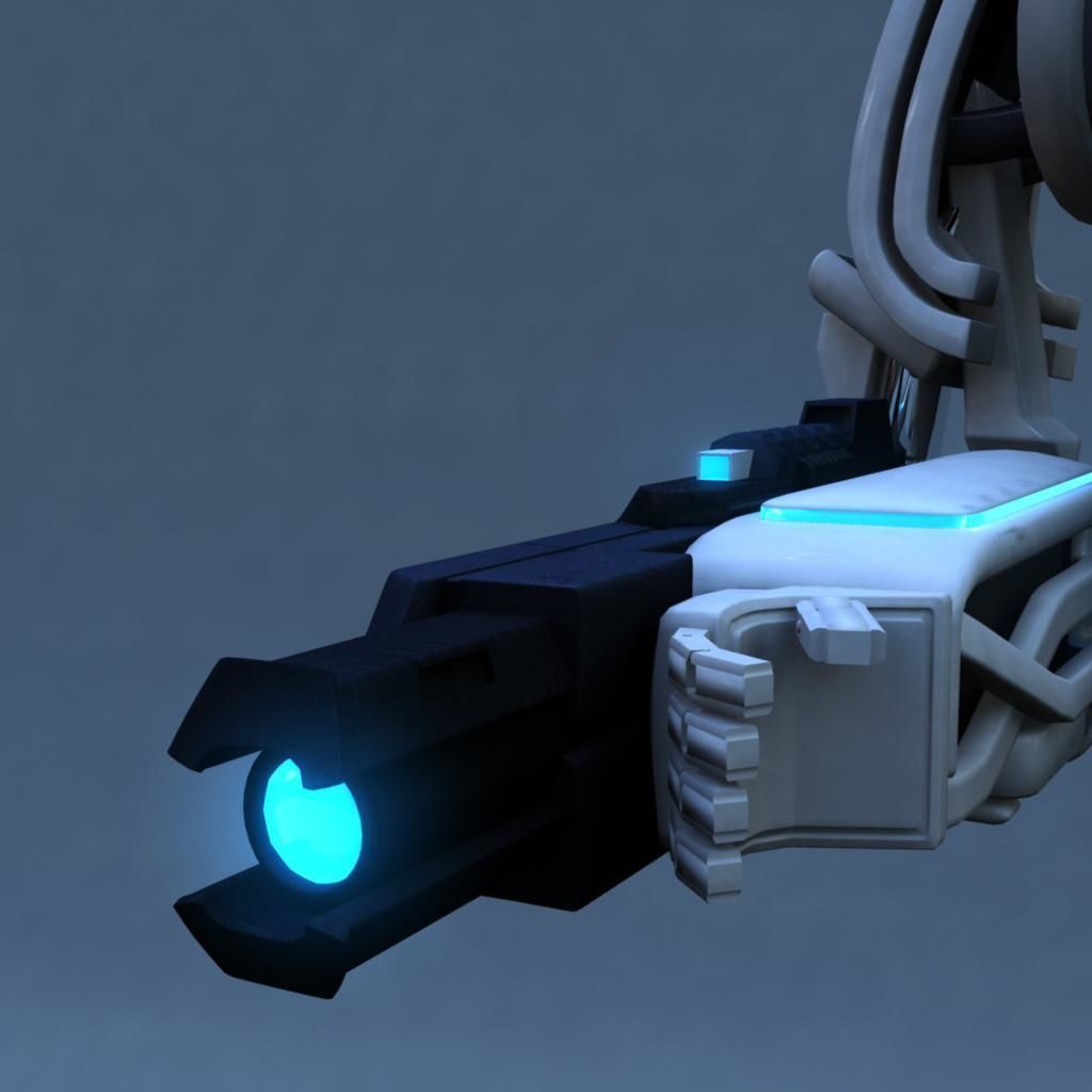 Rigged Robot Model 3D model_15