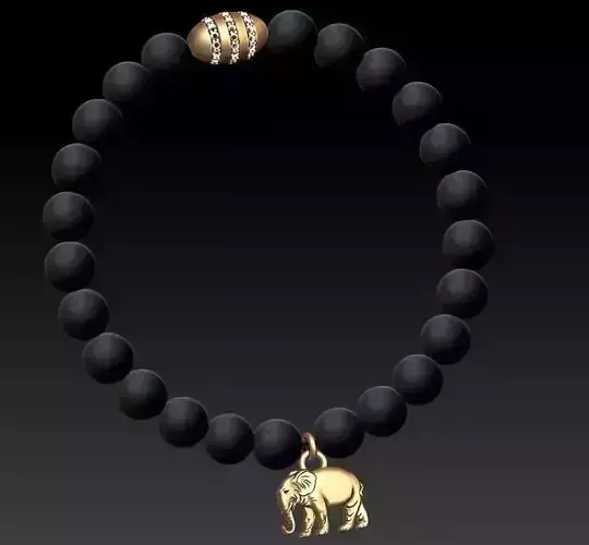 beaded jewellery bracelet