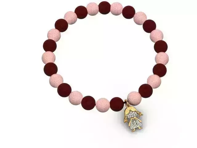 jewellery bracelet bead Free 3D print model