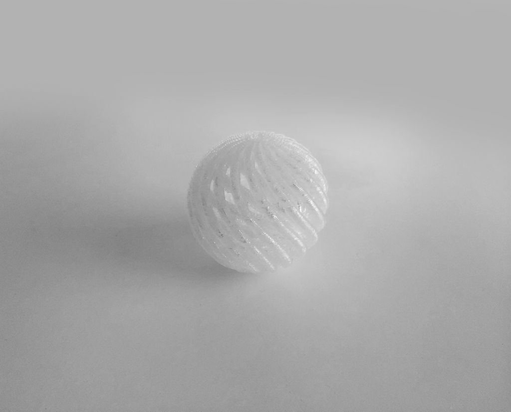 Wire Sphere 3D print model_8