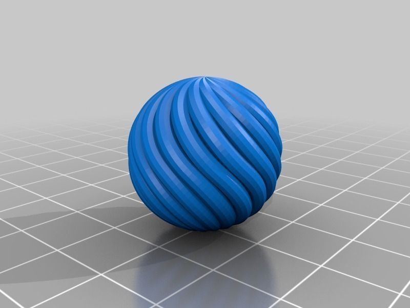 Wire Sphere 3D print model_3