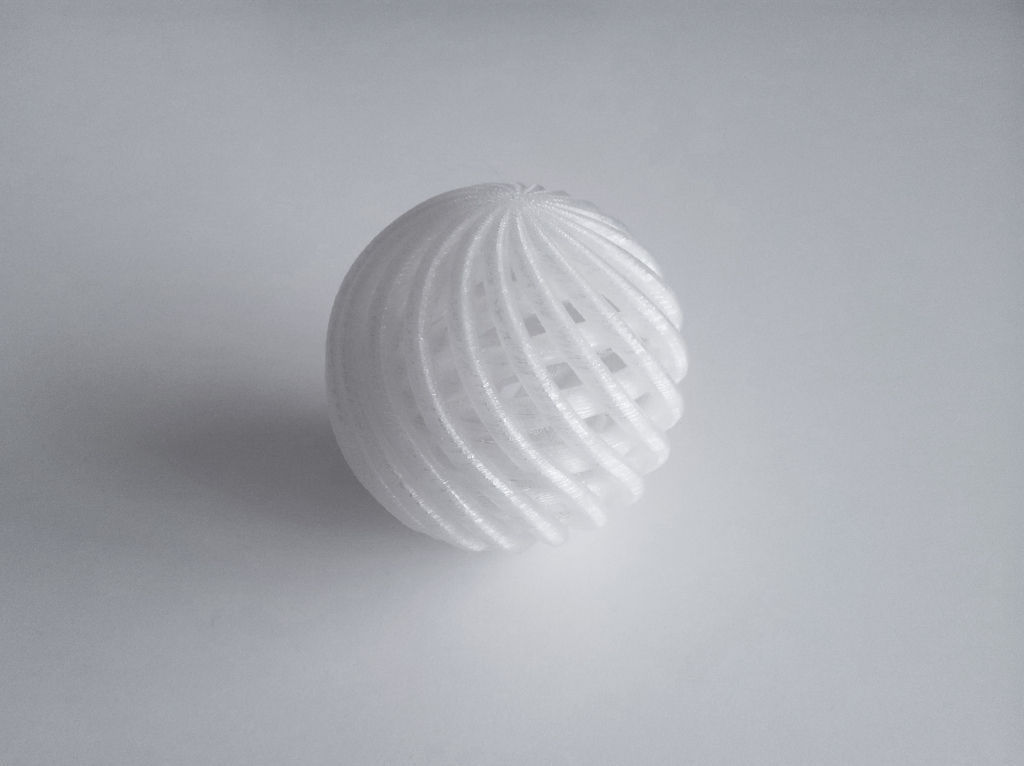 Wire Sphere 3D print model_10